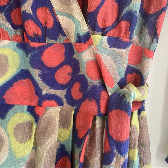DVF Summer Wrap Silk Dress NWOT - Picture 6 of 11
